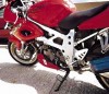 Padací chrániče - Suzuki TL1000S bílé